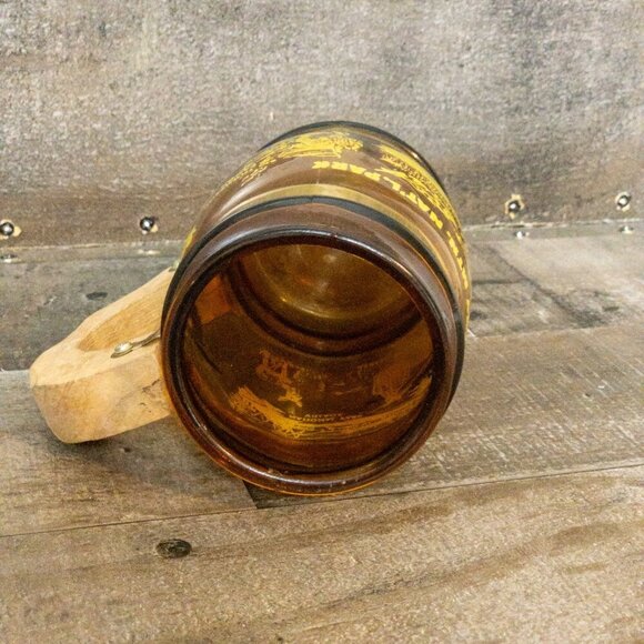 VINTAGE MINI BARREL COFFEE MUG RETRO ROCKY MTN NATIONAL PARK CUP RETRO DRINKWARE - Picture 4 of 6